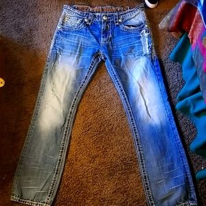 Rock Revival Mens Jeans 34